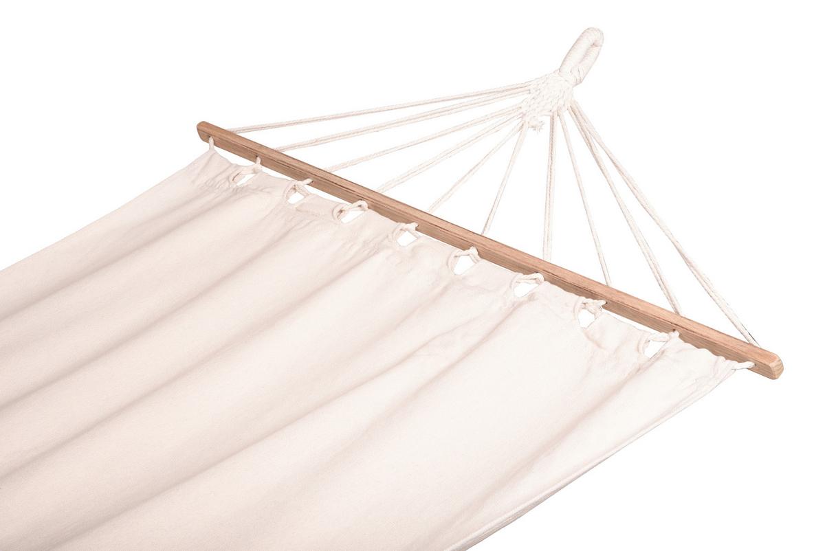 Hängematte Hawaii - Beige/Creme, Basics, Holz/Kunststoff (100/0,6/280cm) - Gardenson