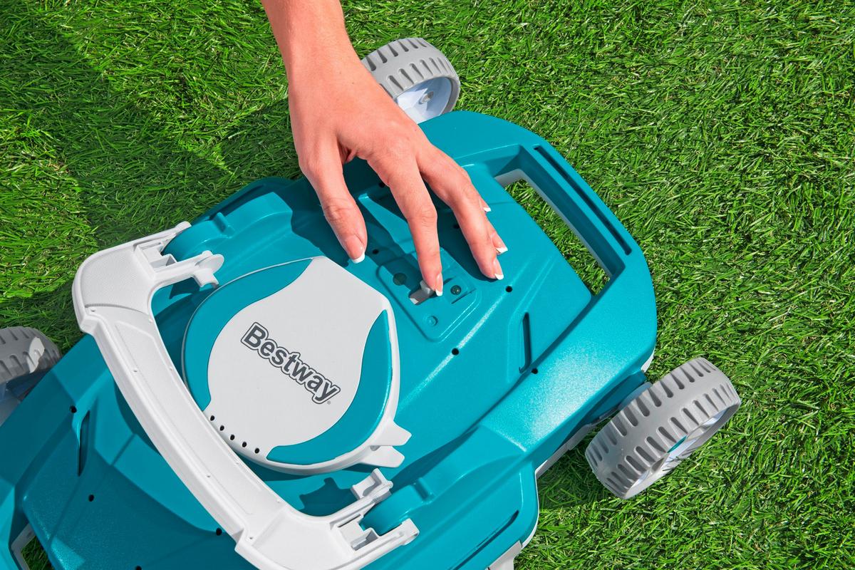 Poolsauger Theresia - Blau, KONVENTIONELL, Kunststoff/Metall (44,5/32/16cm) - Bestway
