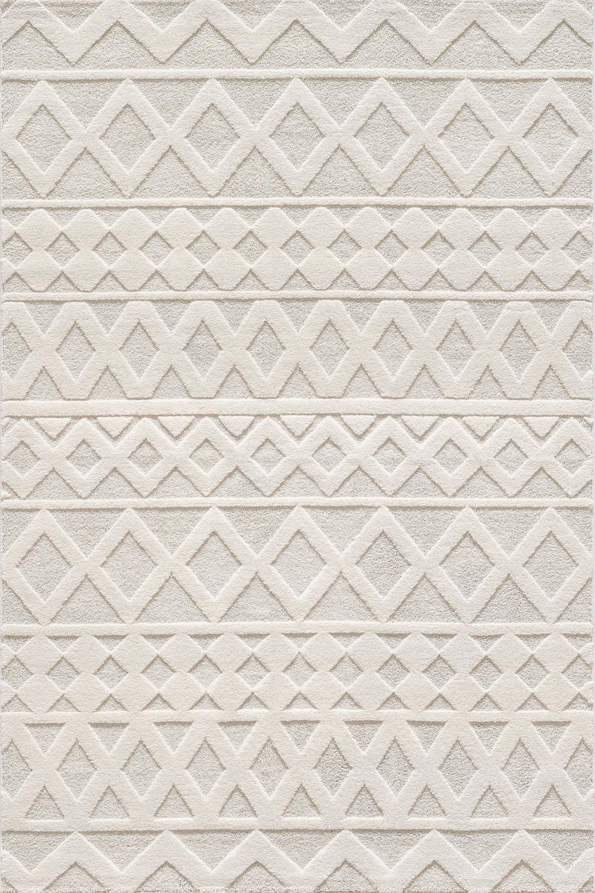 Läufer Elio - Beige/Creme, KONVENTIONELL, Textil (80/300cm)