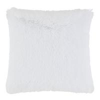 Dekorační polštář Fluffy, 45/45cm, bílá - bílá, Romantický / Rustikální, textil (45/45cm) - Modern Living