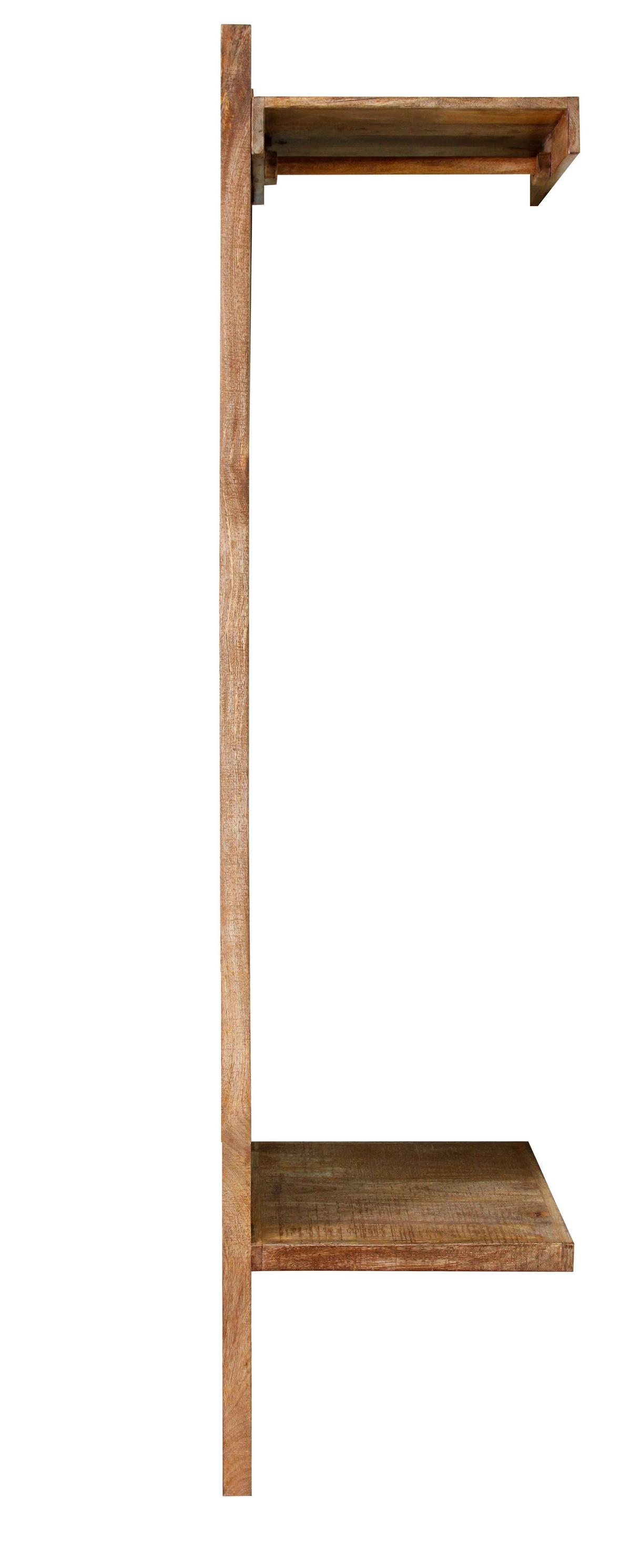 ŠATNÍ PANEL EVEREST -EXKLUSIV- - přírodní barvy, Natur, dřevo (40/200/47cm) - Mömax