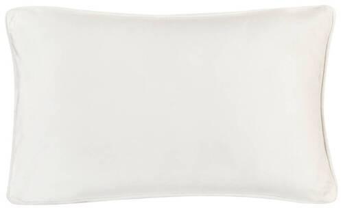 Zierkissen Romy 30x50 Cm Polyester Ecru Mit  Zipp - Ecru, MODERN, Textil (30/50cm) - Luca Bessoni