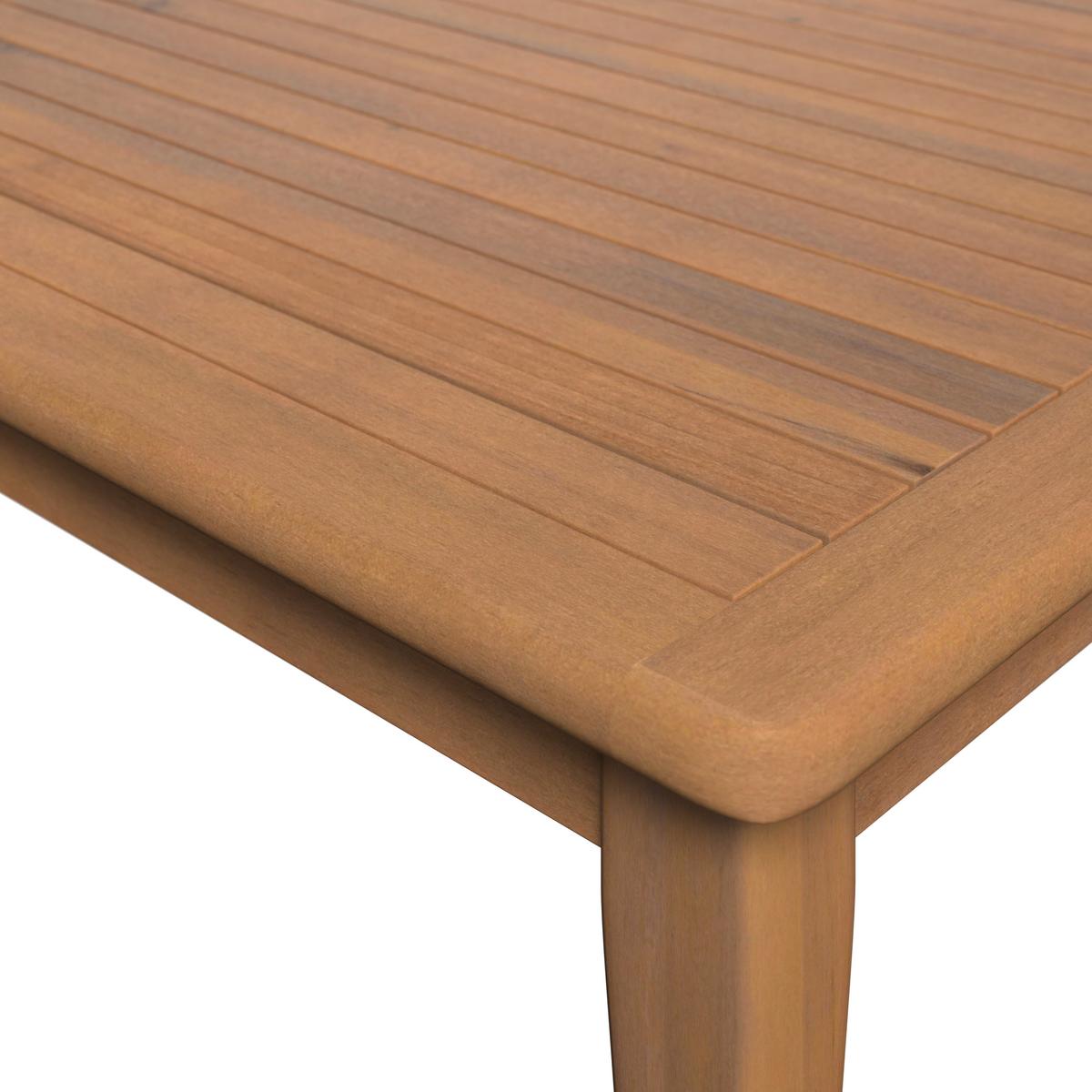 Loungegarnitur Tahiti - Beige/Akaziefarben, MODERN, Holz/Textil (246/246cm) - Beldano