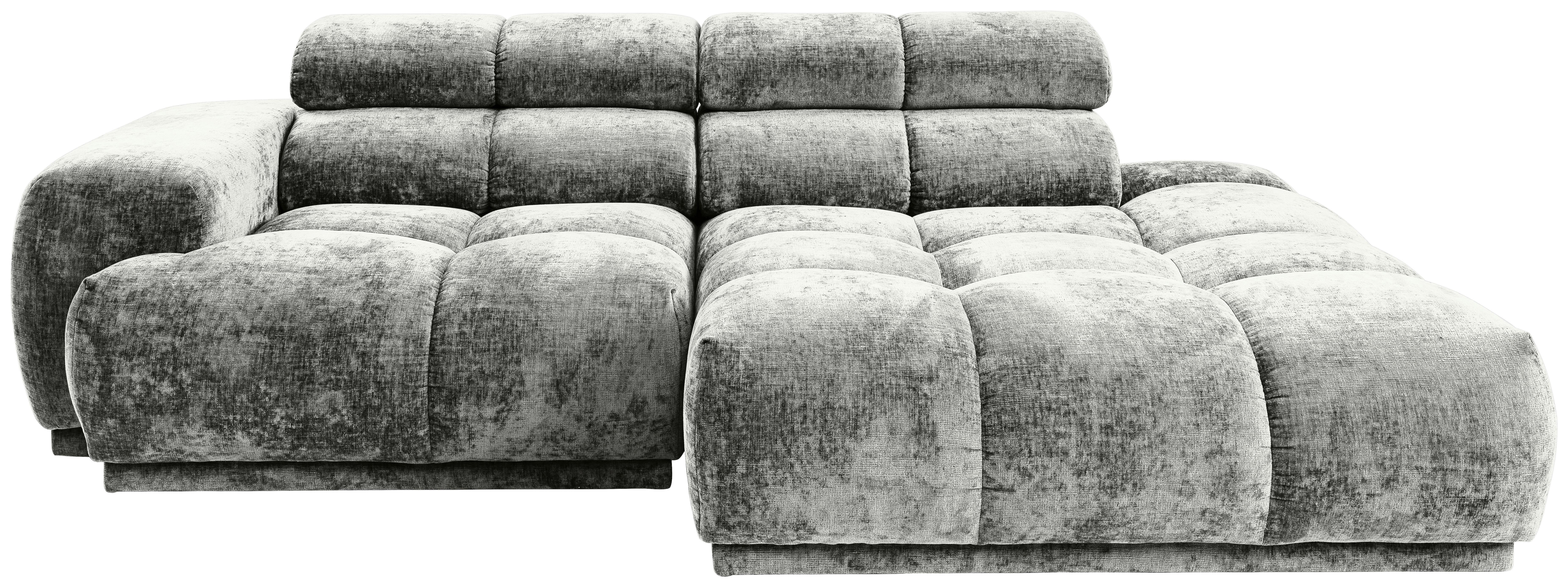Ecksofa Chani Grau, Schenkel: 239x150 cm
