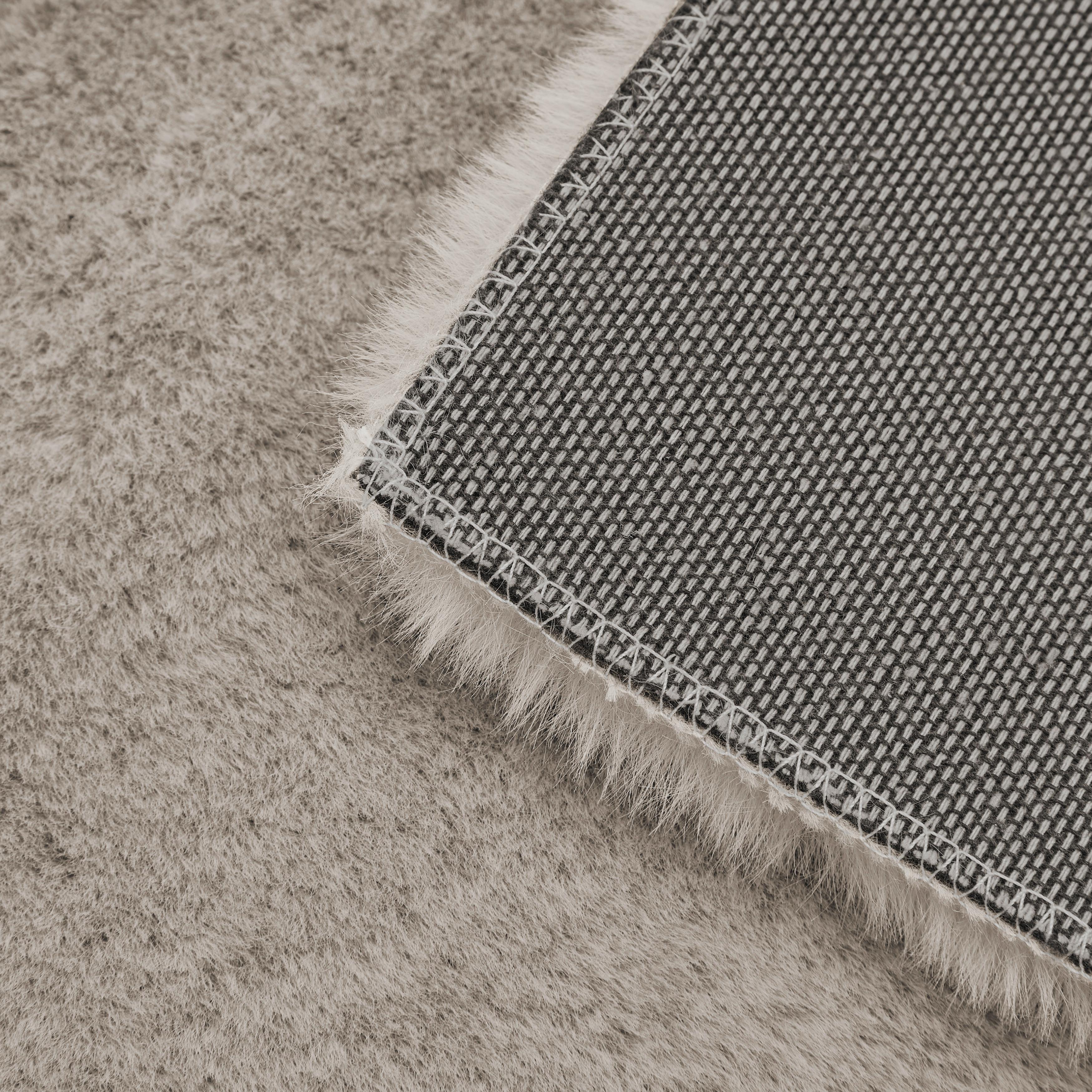 UMELÁ KOŽUŠINA CAROLINE 1 - svetlosivá, Konventionell, textil (80/150cm) - Mömax