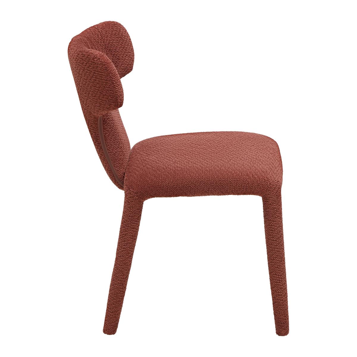 STOLIČKA FINJA -TREND- - tmavočervená/červená, Modern, kov/textil (51/62/81cm) - Mömax