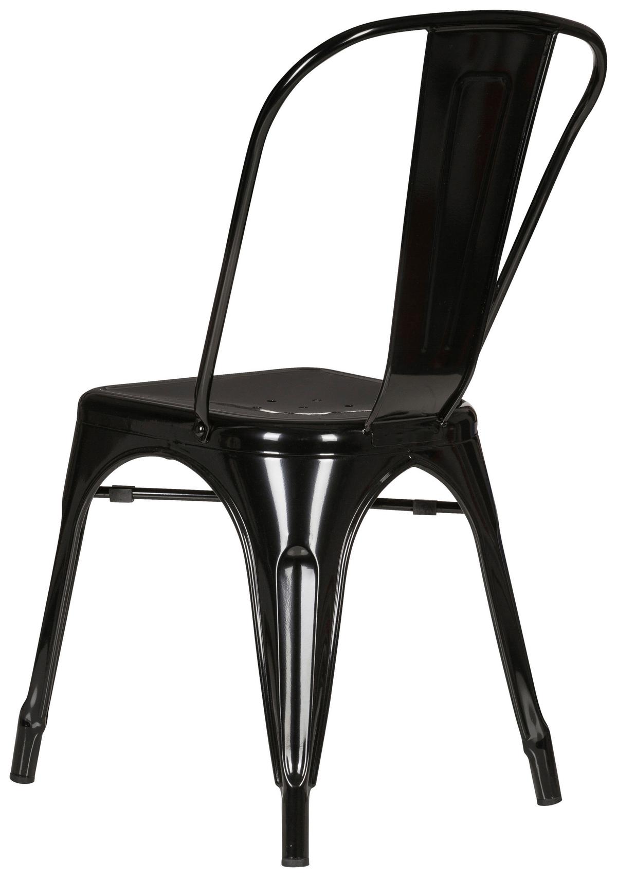 Stuhl Vantaggio Comfort Schwarz Bis 150 Kg - Schwarz, Basics, Metall (44/84/54cm) - MID.YOU