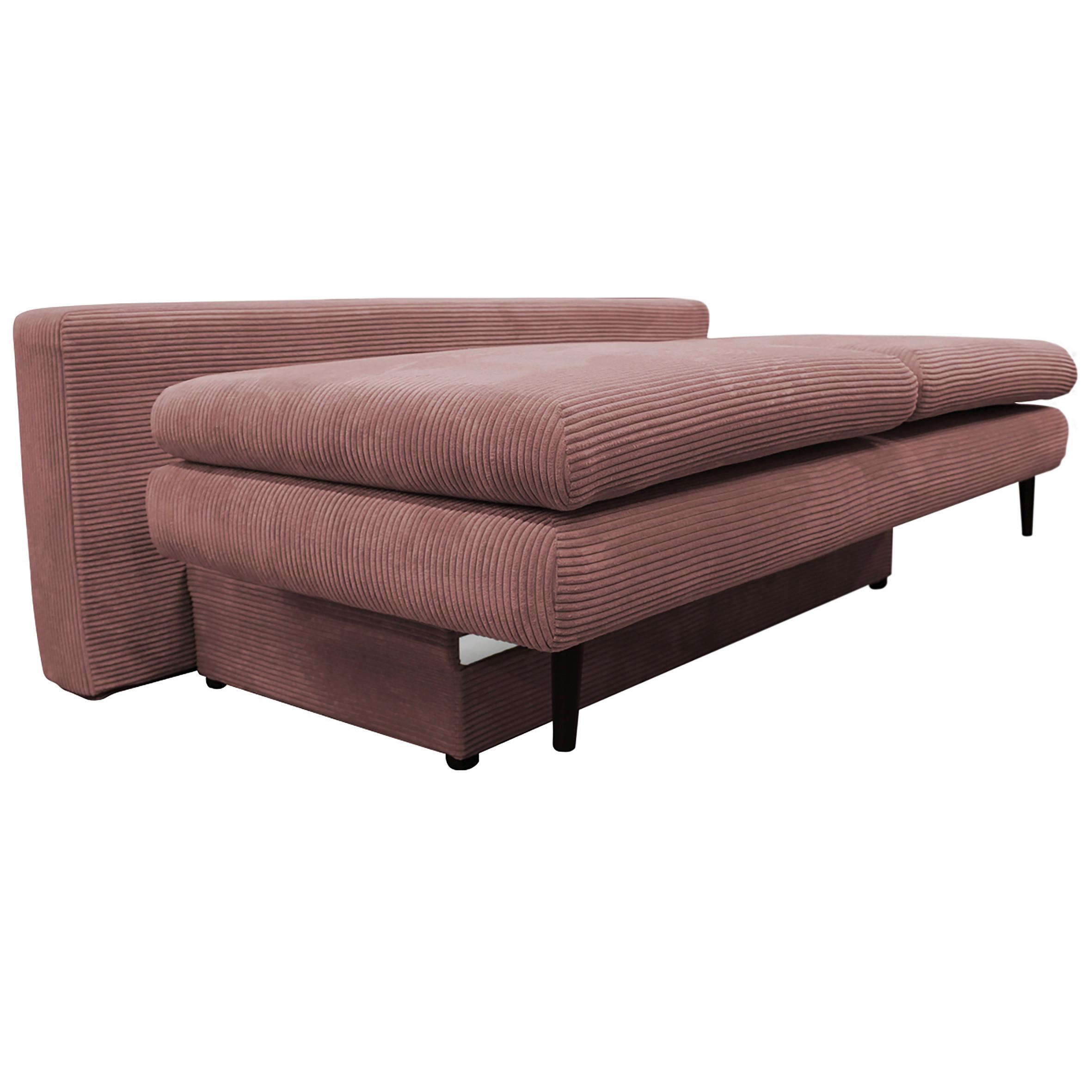 Schlafsofa mit Cord-Bezug