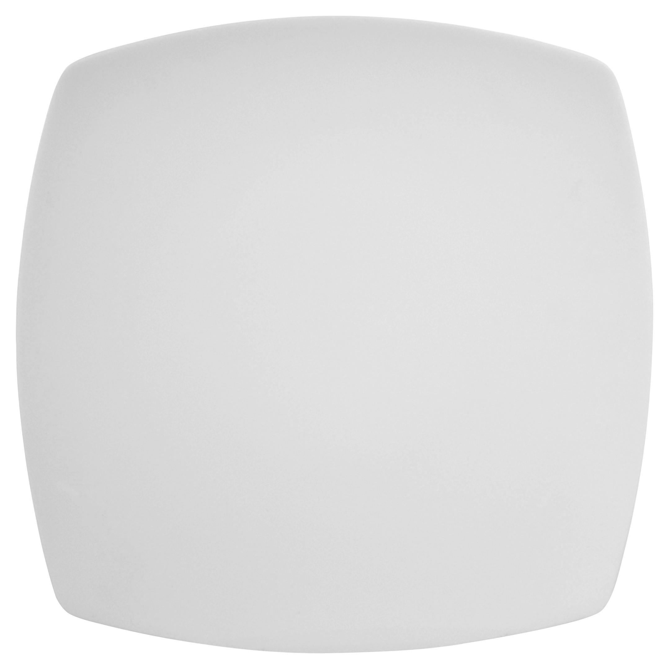 Speiseteller Porzellan Weiß Eckig Maya ca. 26 cm