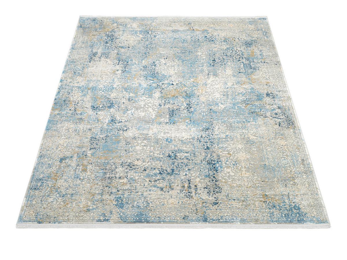 Webteppich Avignon Multicolor 300x400 cm - Blau/Grau, Design, Textil (300/400cm) - Dieter Knoll