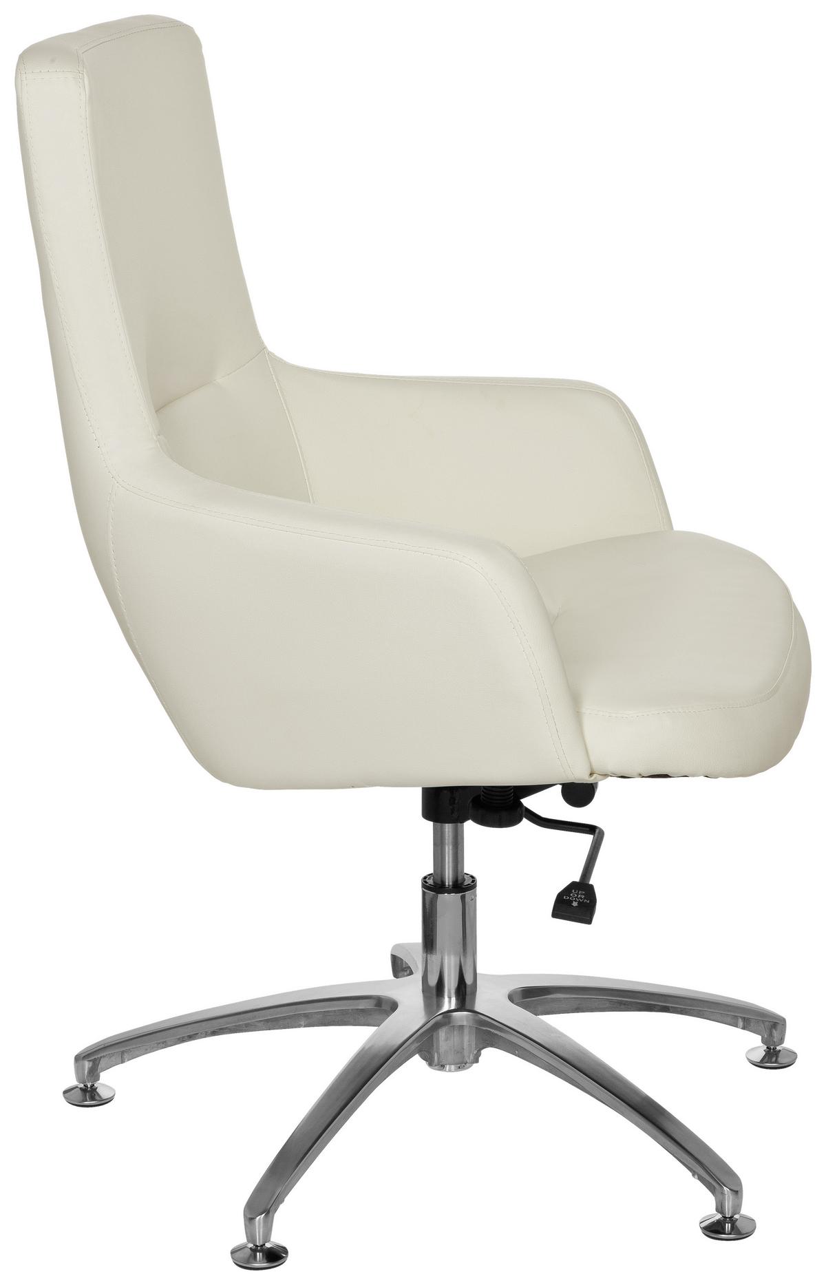 Besucherstuhl Shake 300 Cremefarben - Chromfarben/Creme, MODERN, Textil/Metall (60/108/48cm) - MID.YOU