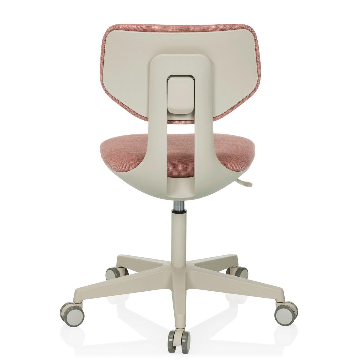 Jugenddrehstuhl Kid Classic Rosa B: 51 cm - Grauweiß/Rosa, MODERN, Kunststoff/Textil (51/72 - 87/51cm) - MID.YOU