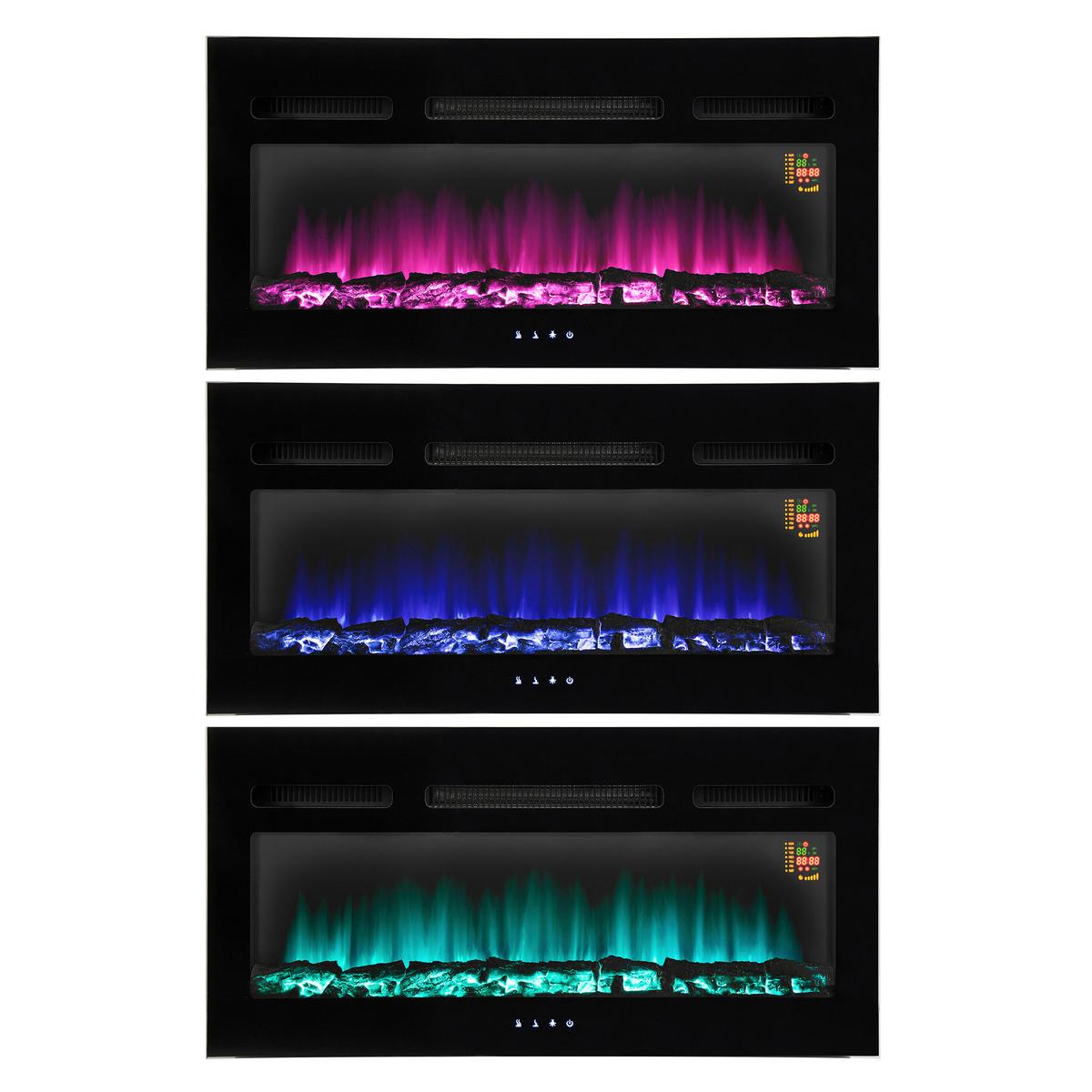 Elektromos Látványkandalló Home Fkki 05 - fekete, Basics, fém (91,5/45/17cm)