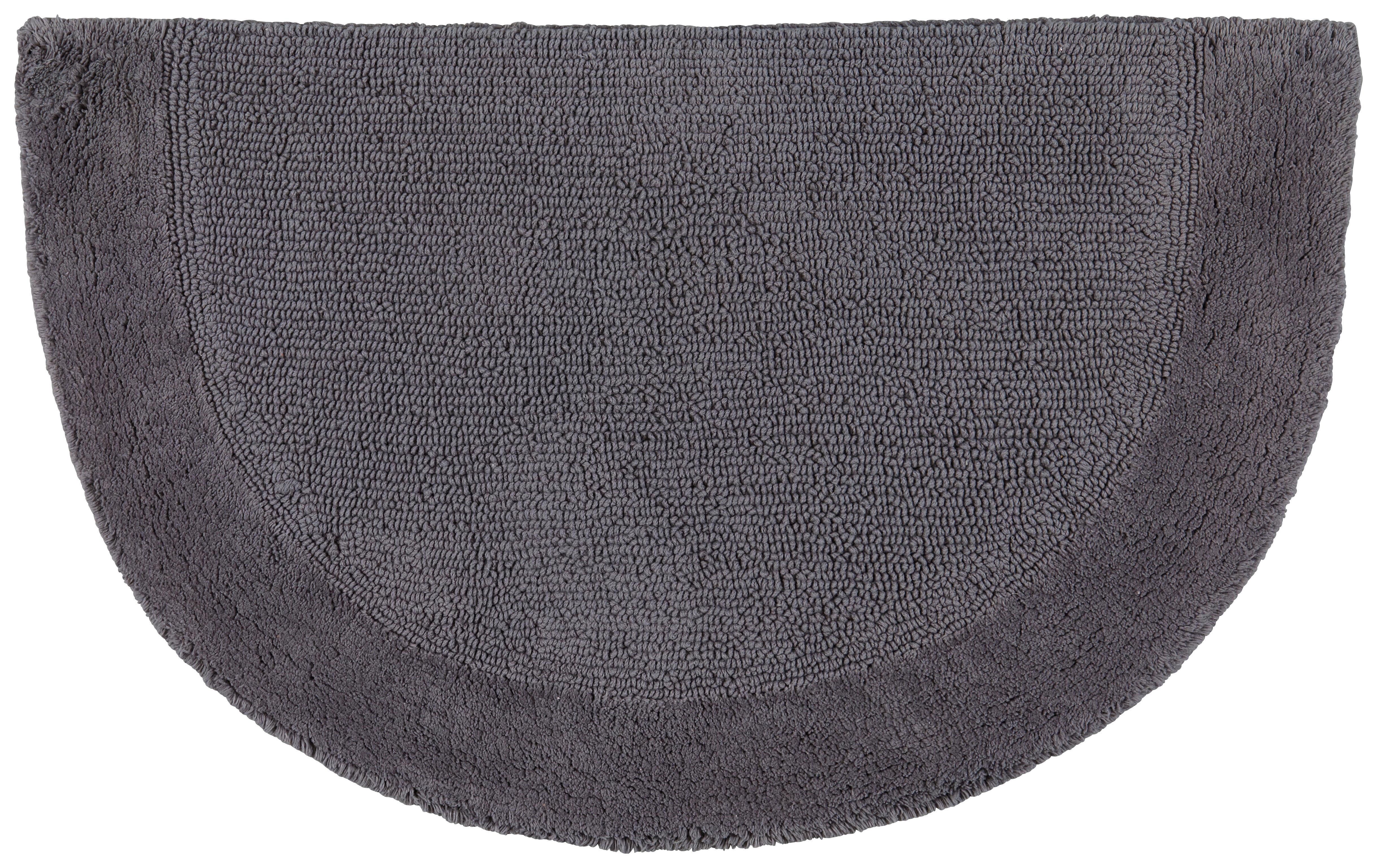 KÚPEĽŇOVÁ PREDLOŽKA Karen, 50/80cm, antracitová - antracitová, Konventionell, textil (50/80cm) - Premium Living