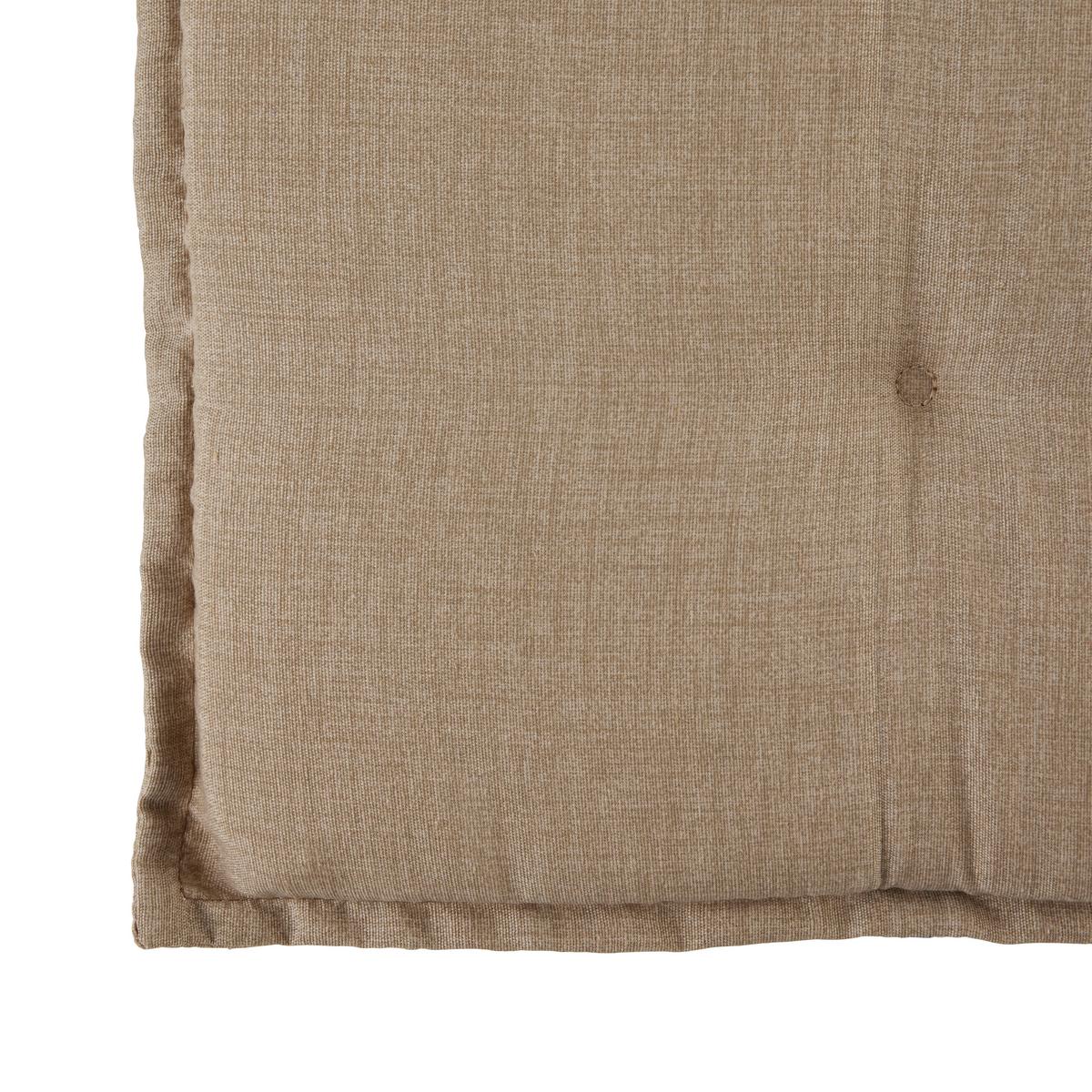 PODLOŽKA NA ŽIDLI GENF 2 - béžová, Basics, textil (120/48/5cm) - Mömax
