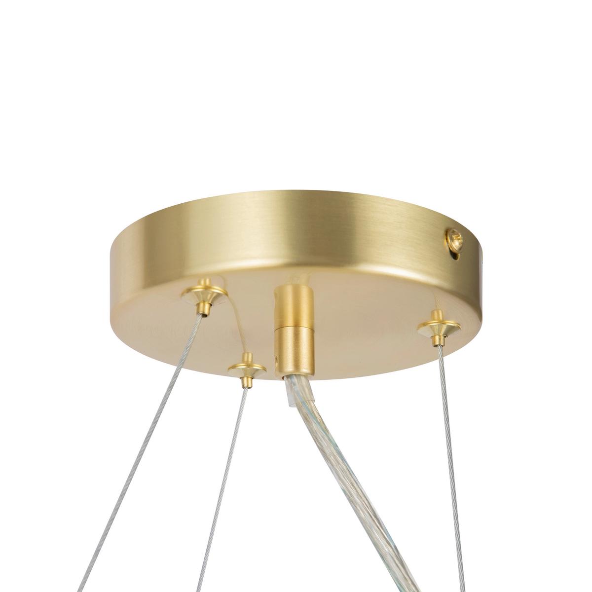 Pendelleuchte Dallas - Goldfarben, Basics, Glas (25/137/67cm) - MAYTONI