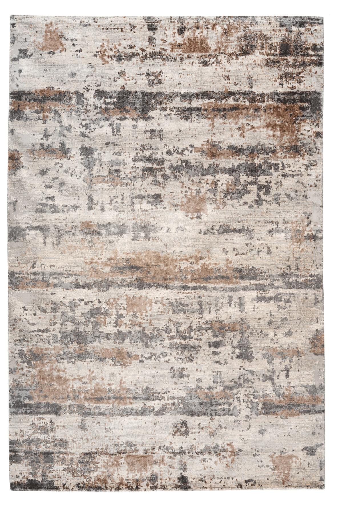 Webteppich Taupe/Beige/Grau My Jewel Of Obsession 80x150 cm