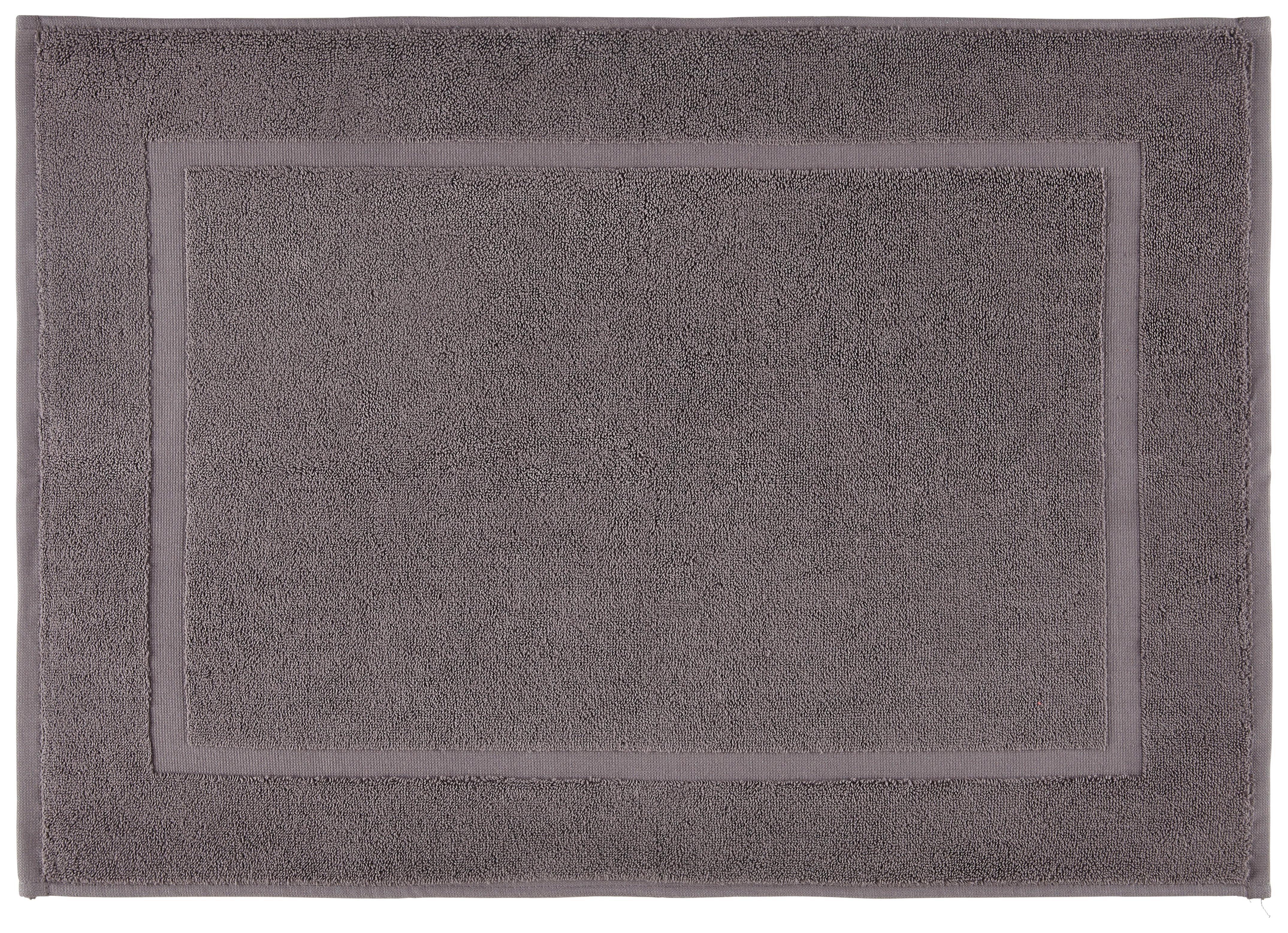 KÚPEĽŇOVÁ PREDLOŽKA Melanie, 50/70cm, antracit - antracitová, textil (50/70cm) - Modern Living