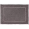 KÚPEĽŇOVÁ PREDLOŽKA Melanie, 50/70cm, antracit - antracitová, textil (50/70cm) - Modern Living