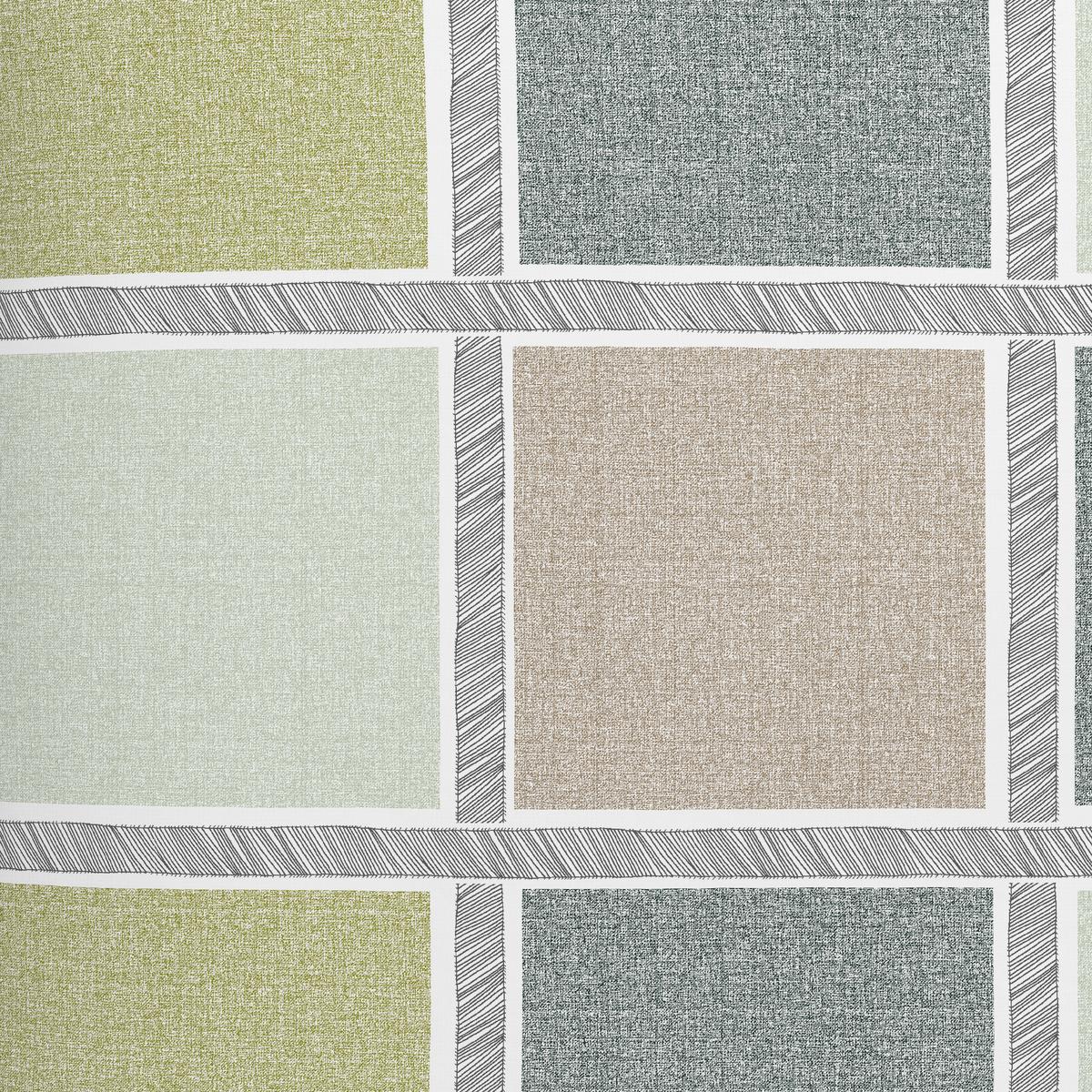 Bettwäsche 140x200 Cm Kamina Renforce, Grün - Grün, MODERN, Textil - Luca Bessoni