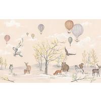 Fototapete Forest Expedition - Multicolor, Trend, Papier (450/280cm)
