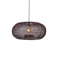 Hängeleuchte Arizona - Bordeaux, Basics, Naturmaterialien (70/34cm) - Good & Mojo