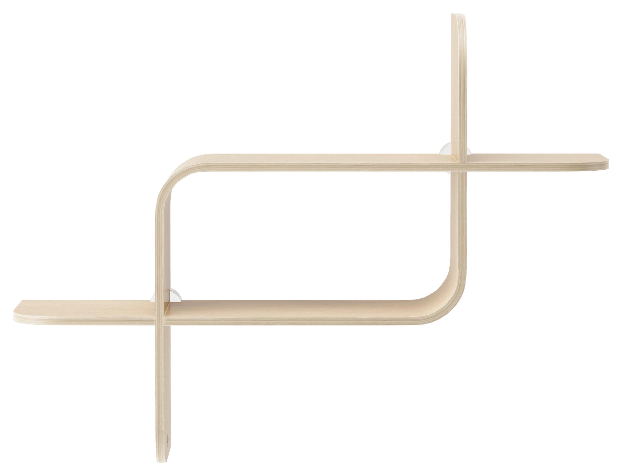 NÁSTENNÝ REGÁL 1017571-390 - prírodná farba, Design, drevo (15,2/46,9/52,2cm) - Umbra