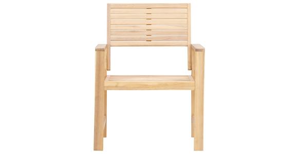 Loungegarnitur Bergen - Dunkelgrau/Akaziefarben, MODERN, Holz/Textil (73cm) - Beldano