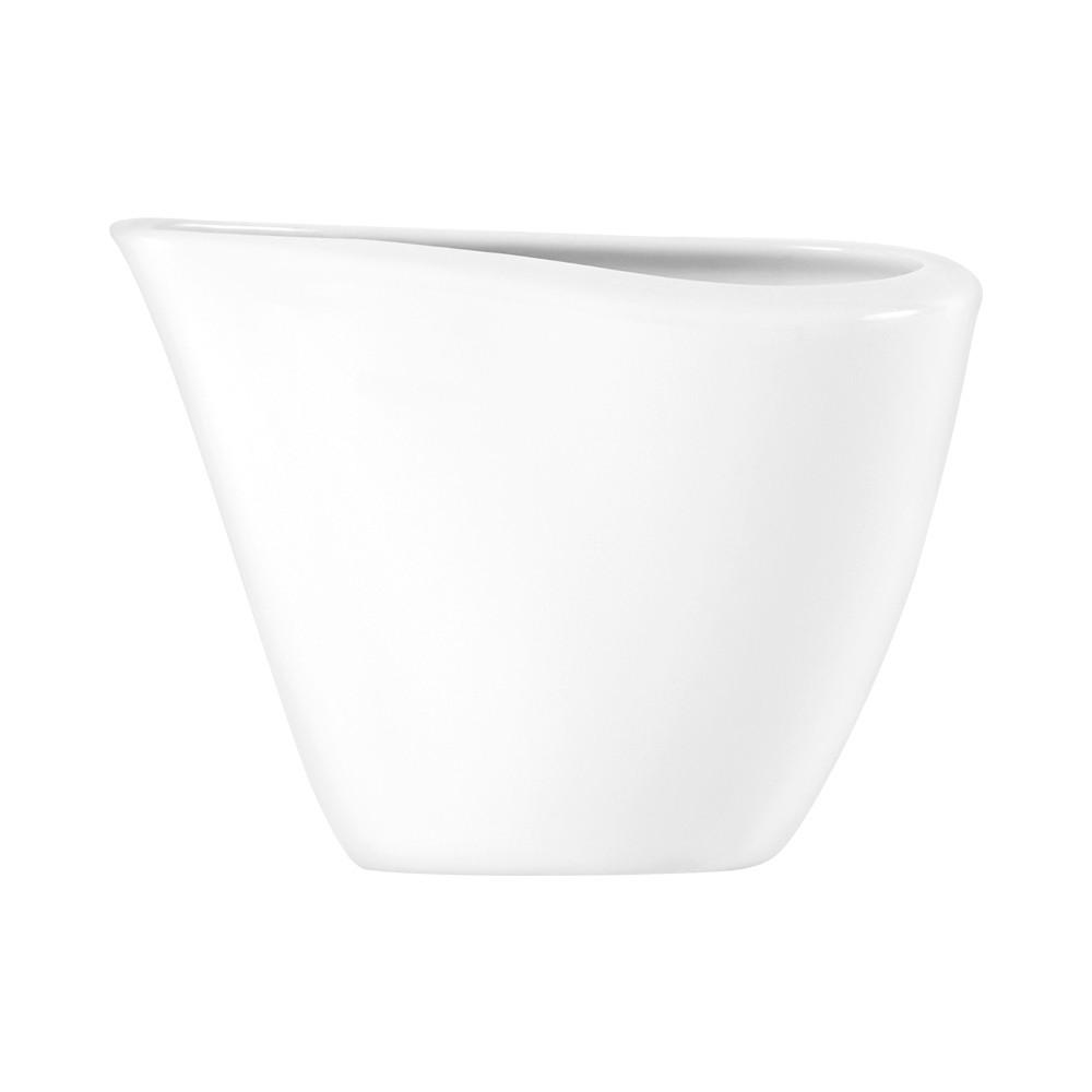 Konvička Na Mléko Katarina - bílá, Konvenční, keramika (12/6,5/9cm) - Modern Living