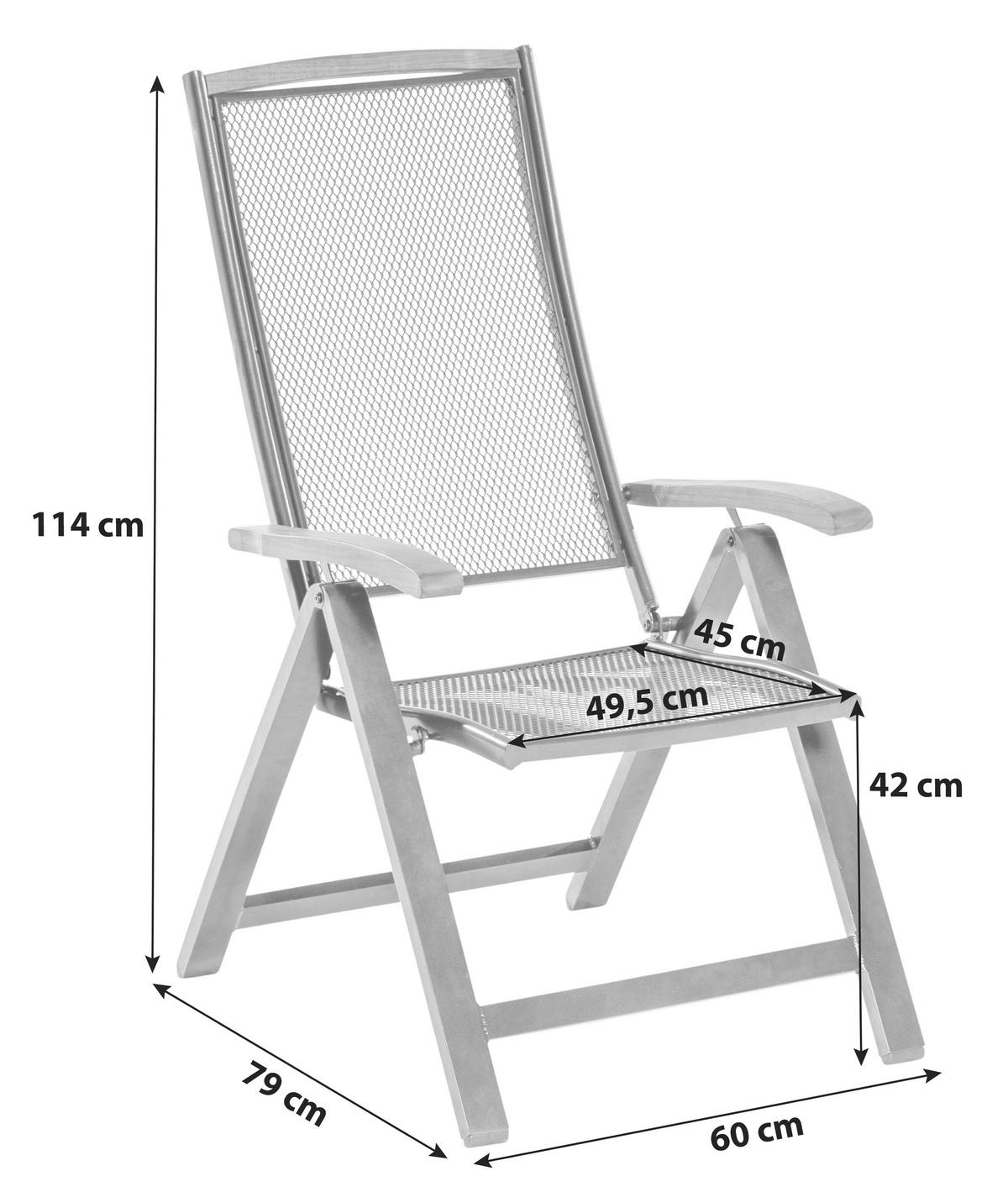 Gartengarnitur 9-Tlg. Tilos Aus Echtholz - Schwarz/Grau, KONVENTIONELL, Holz/Textil - Gardenson