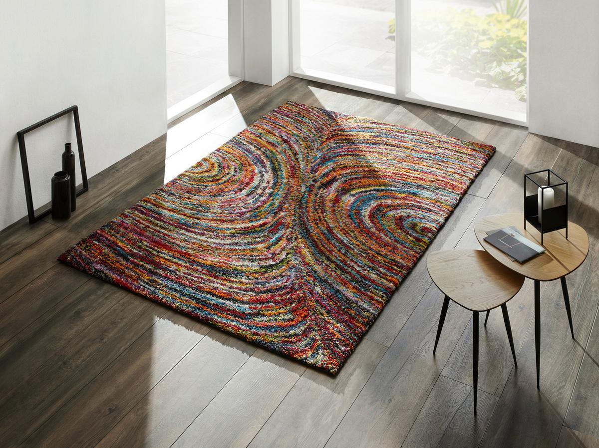 Webteppich Color Face Multicolor 140x200 cm - Multicolor, Trend, Textil (140/200cm) - Novel