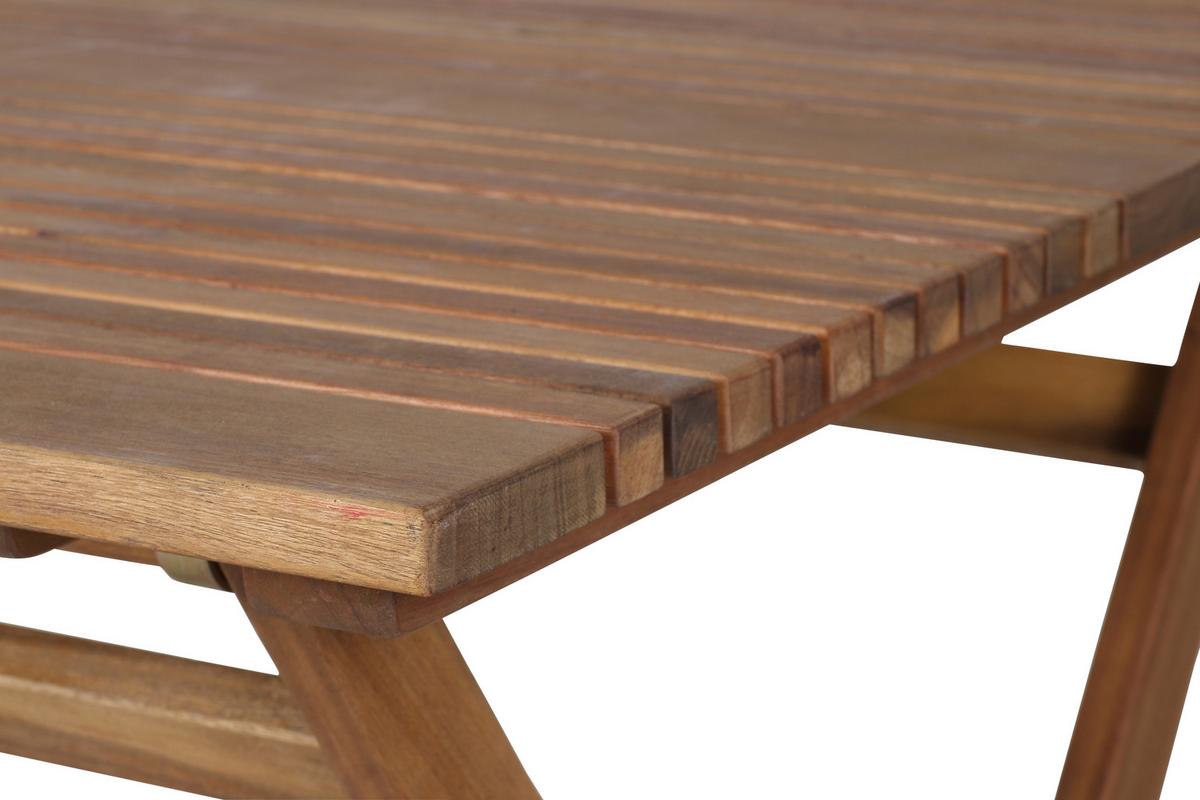 Balkonmöbel Set Falun Echtholz Akazie - Akaziefarben, KONVENTIONELL, Holz - Siena Garden