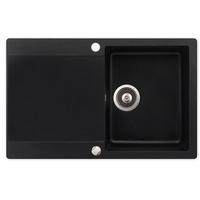Granitový drez Teka CLIVO 45 B-TQ - Basics, kameň (78/49,5cm) - Teka