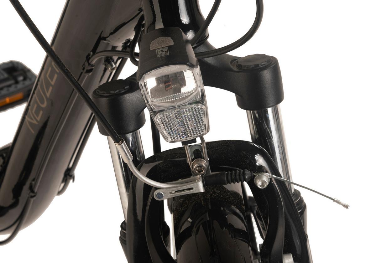 Elektrofahrrad E-citybike Hollandia Lido,schwarz,28 Zoll - Schwarz, Basics, Metall (21/116/188cm)