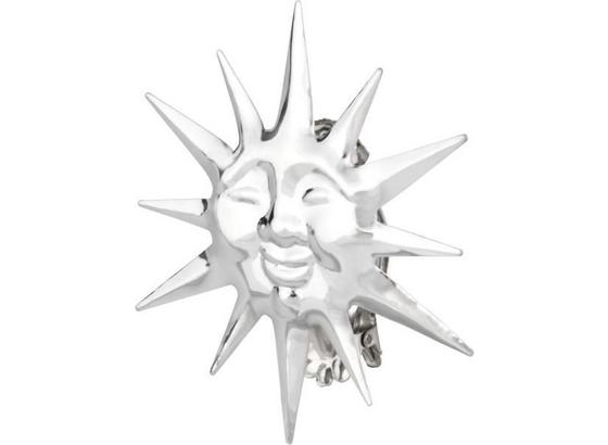 Dekospange Sonne, 2 Stk. - Chromfarben, KONVENTIONELL, Metall - Ombra Dekospange Sonne, 2 Stk. - Chromfarben, KONVENTIONELL, Metall - Ombra