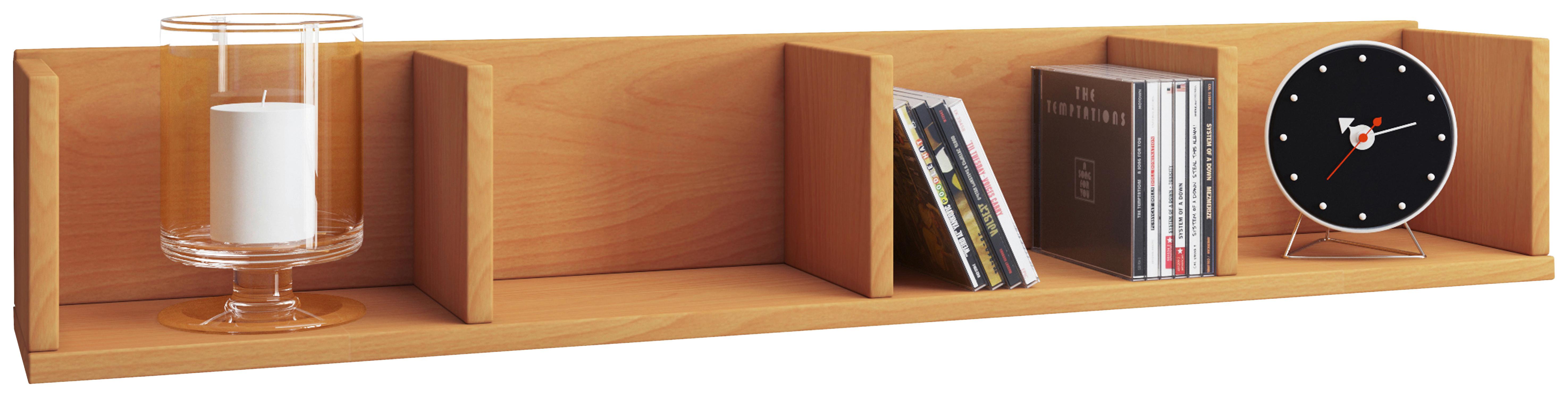 Wandregal Dekor Honsa B: 97 cm Buchefarben - Buchefarben, KONVENTIONELL, Holzwerkstoff (97/15/17cm) - MID.YOU