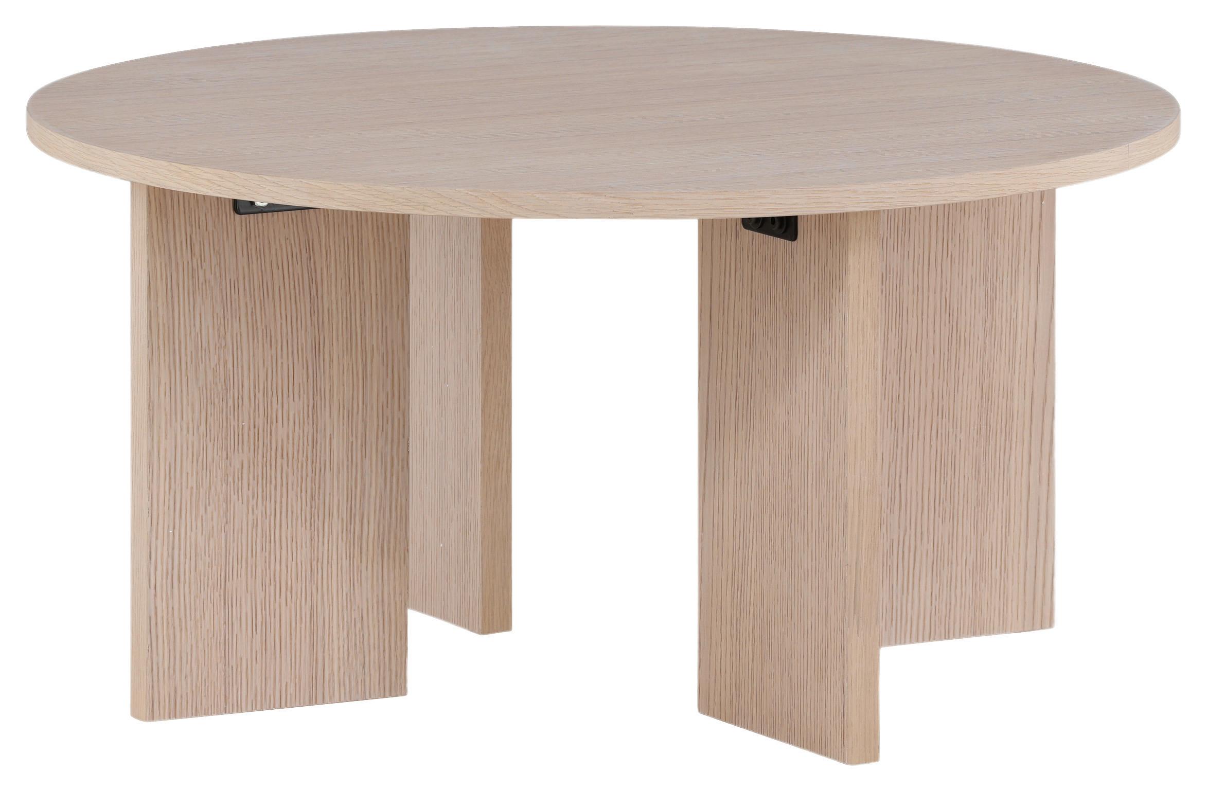 Couchtisch Askerön - Weiß, Design, Holzwerkstoff (80/80/40cm) - Livetastic