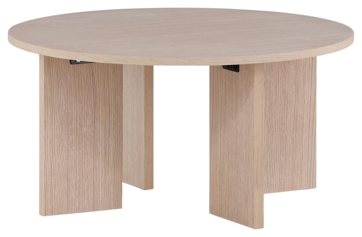 Couchtisch Askerön - Weiß, Design, Holzwerkstoff (80/80/40cm) - Livetastic