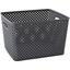 Košík Mona - čierna/sivá, plast (35/29/22cm) - Mömax modern living Košík Mona - čierna/sivá, plast (35/29/22cm) - Mömax modern living