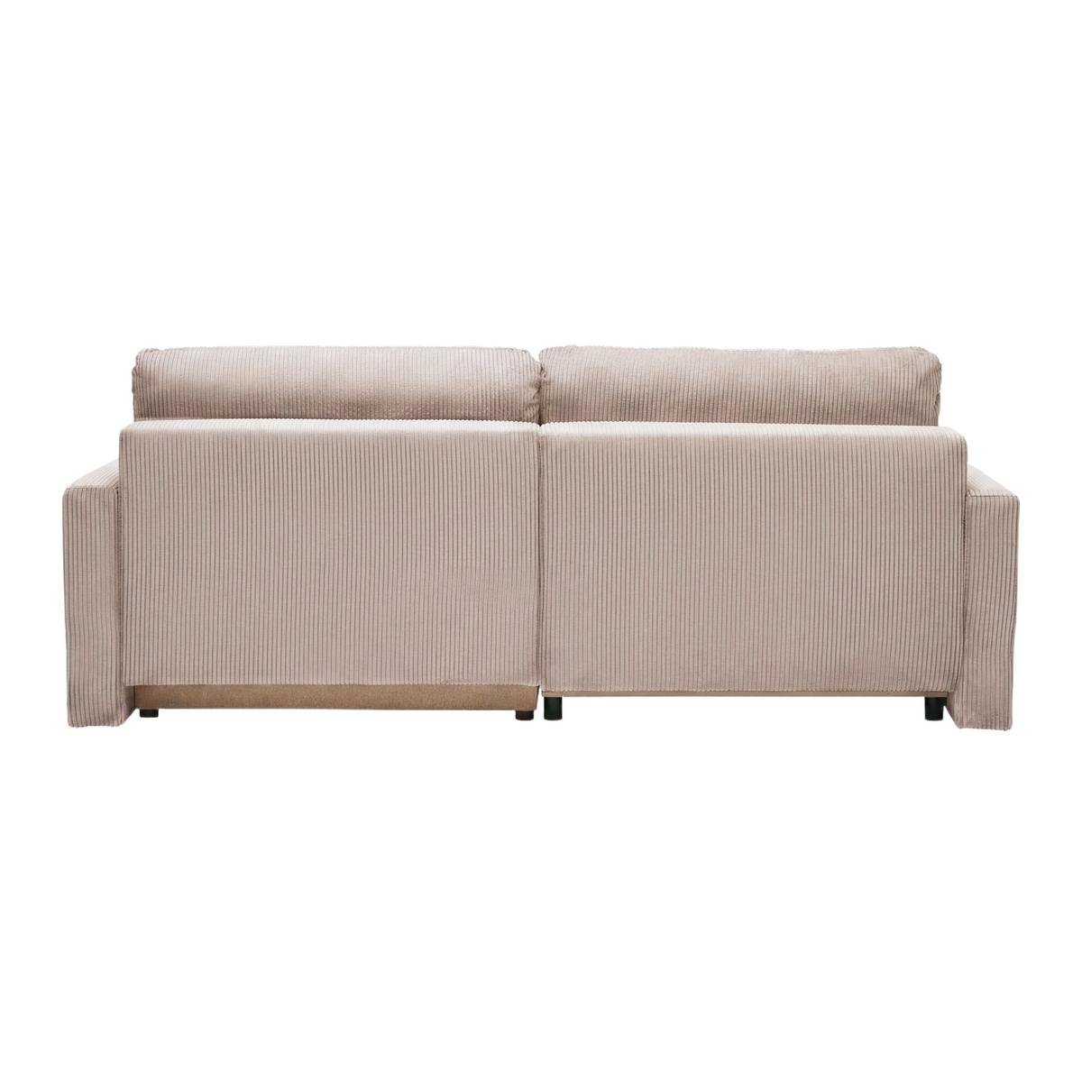 Rohová sedačka DAVE, obojstranná, ružový menčester - ružová, Modern, textil (227/146cm) - Based