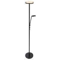 LED-Stehleuchte 59092 - Schwarz, Design, Glas/Metall (26/180cm) - Globo