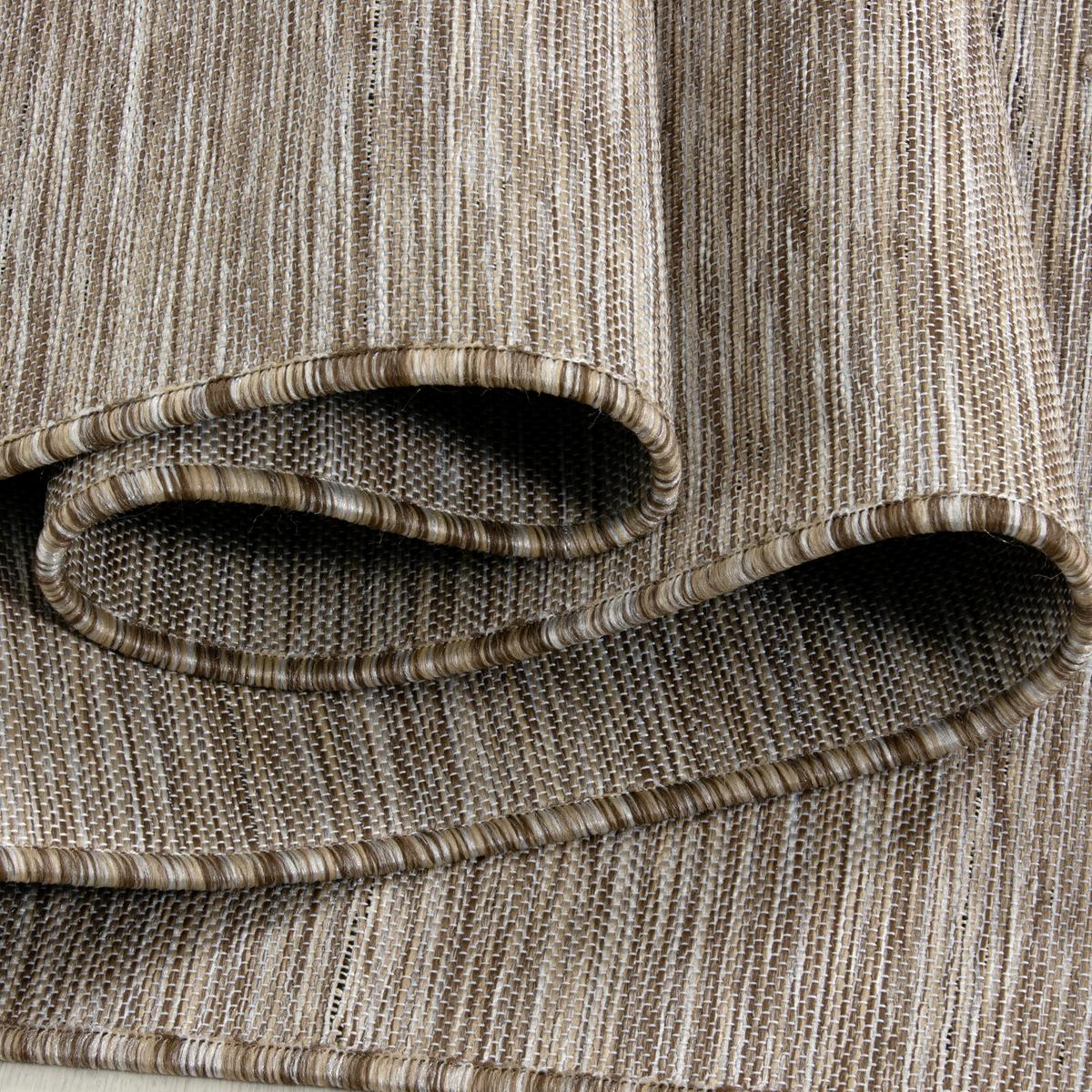 Flachwebteppich Beige Naturfaser Mambo 80x150 cm - Beige, KONVENTIONELL, Textil (80/150cm)