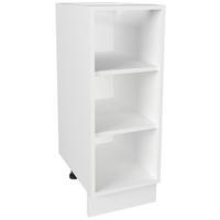 Küchenunterschrank Esilo Weiß B: 30 Cm - Weiß, Design, Holzwerkstoff (30/81/44cm) - MID.YOU