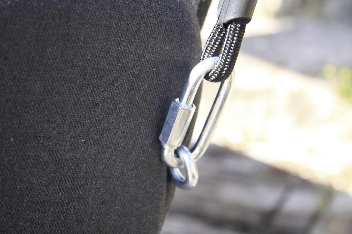 Hollywoodschaukel Mit Sonnendach Sun Acamp 2 Pers. - Anthrazit, Basics, Textil/Metall (190/142/177cm) - Acamp