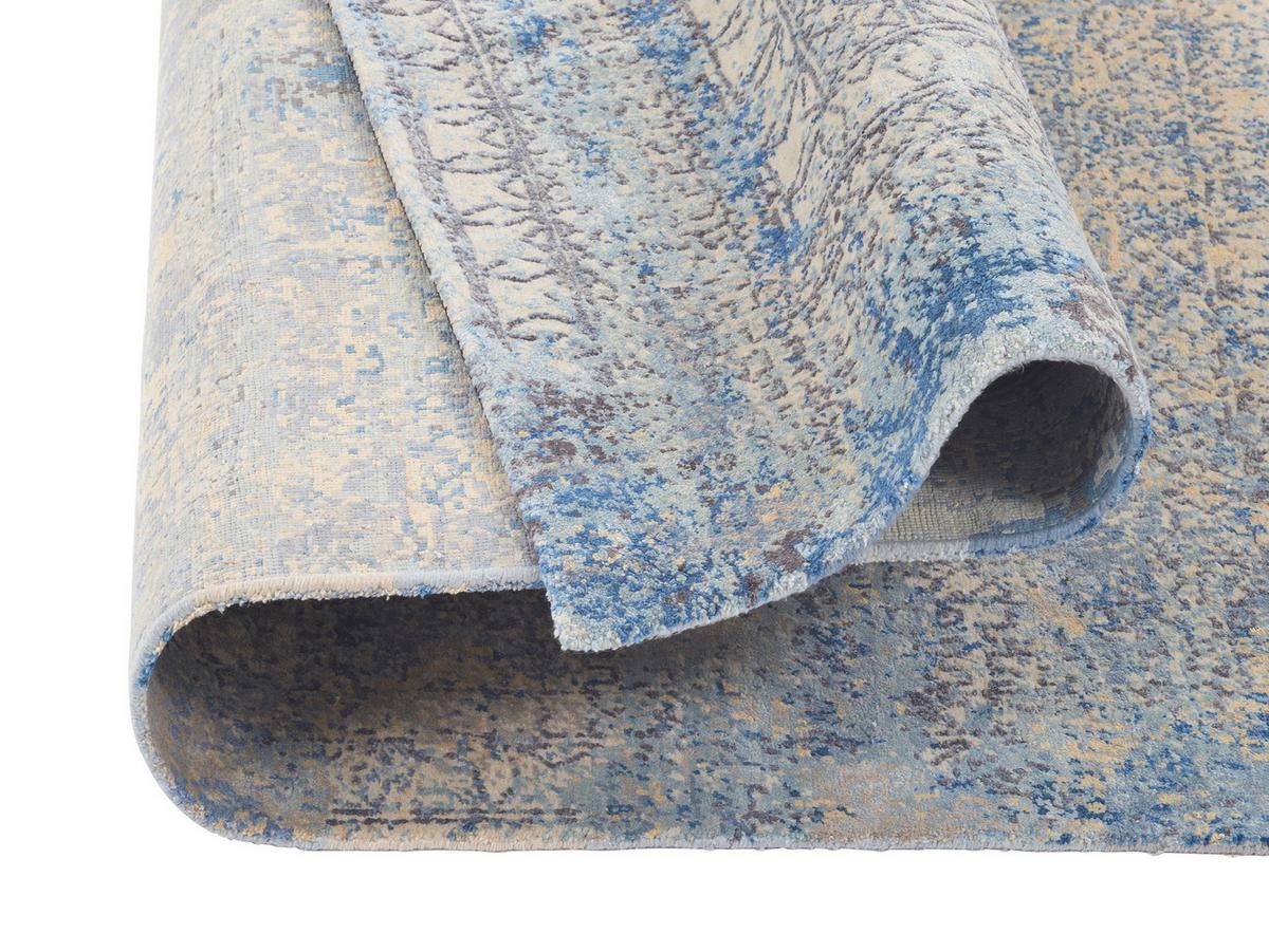 Orientalischer Webteppich Blau Empire Kenya 350x250cm - Blau, Design, Textil (250/350cm) - Musterring
