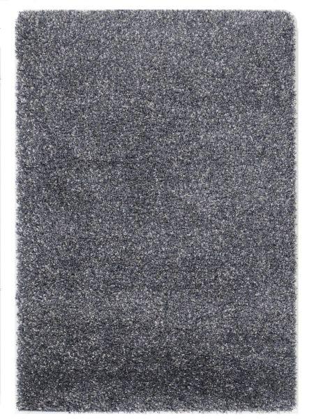 Hochflorteppich Fashion Shaggy Blau/Grau 120x170 cm - Blau/Grau, Basics, Textil (120/170cm) - Novel