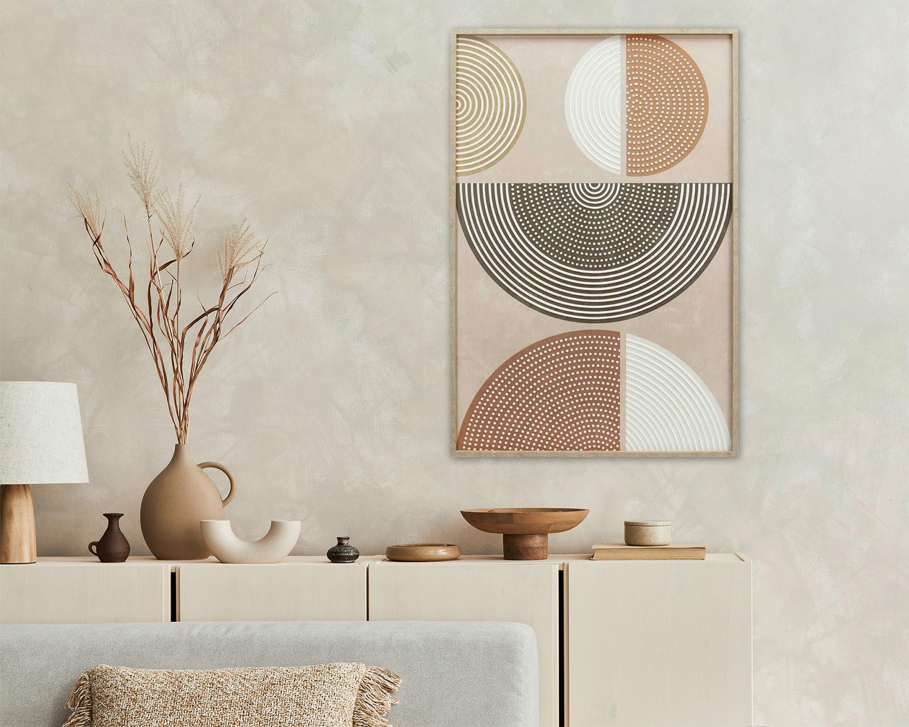 Obraz na plátně MIKE, 60x90x3cm - přírodní barvy/vícebarevná, Moderní, kompozitní dřevo/textil (60/90/3cm) - Mömax