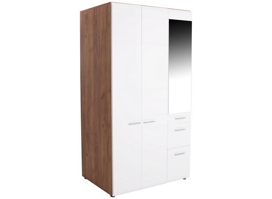 Skříň Šatní Avensis New - bílá/barvy dubu, Konvenční, kompozitní dřevo (120/205,7/60cm) - Luca Bessoni Skříň Šatní Avensis New - bílá/barvy dubu, Konvenční, kompozitní dřevo (120/205,7/60cm) - Luca Bessoni