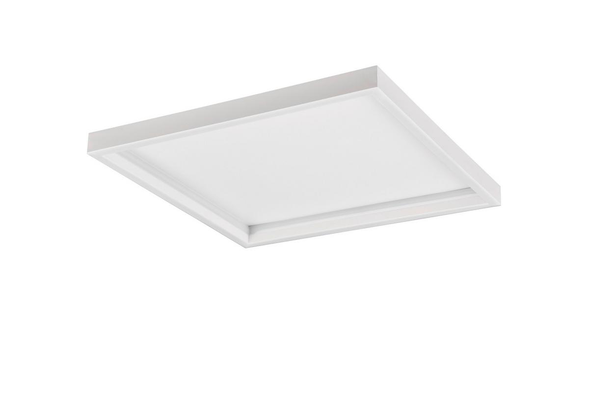 LED-Deckenleuchte 3000k, 2600lm - Weiß, Basics, Metall (35/5,8/35cm)