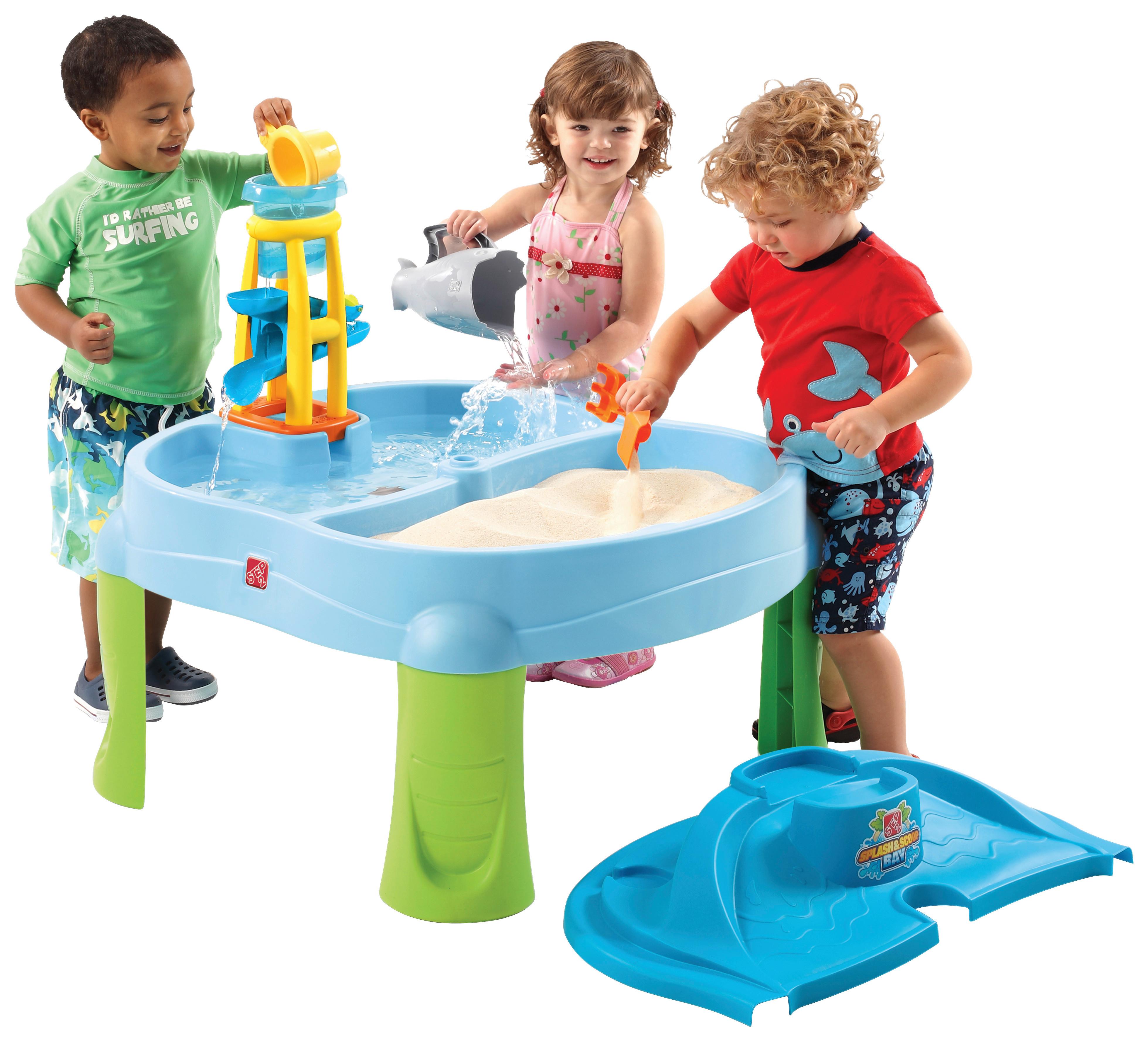 Hrací Stůl Pro Zábavu Splash - modrá/vícebarevná, Moderní, plast (70/75/70cm)